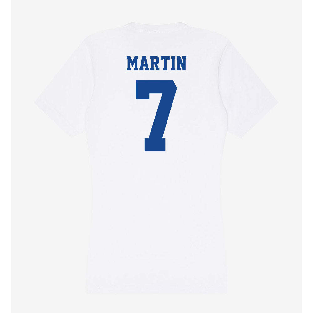 CNU - NCAA Football : Noah Martin - Women's V-Neck T-Shirt-1