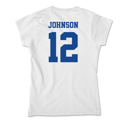 CNU - NCAA Football : Tahir Johnson - Soft Style Women’s T-Shirt-1