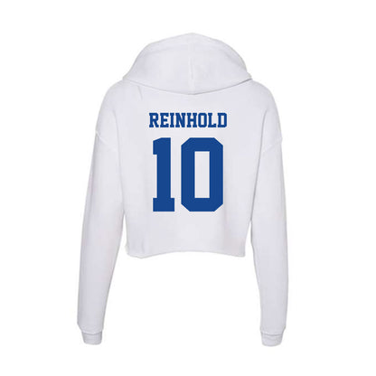 CNU - NCAA Baseball : Josh Reinhold - Women's Crop Fleece Hoodie-1
