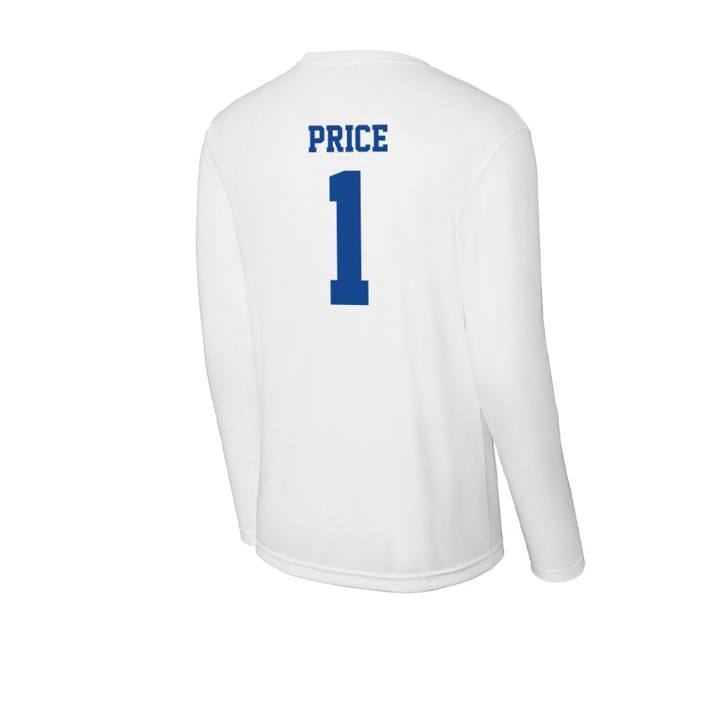 CNU - NCAA Women's Volleyball : Kensie Price - Activewear Long Sleeve T-Shirt-1