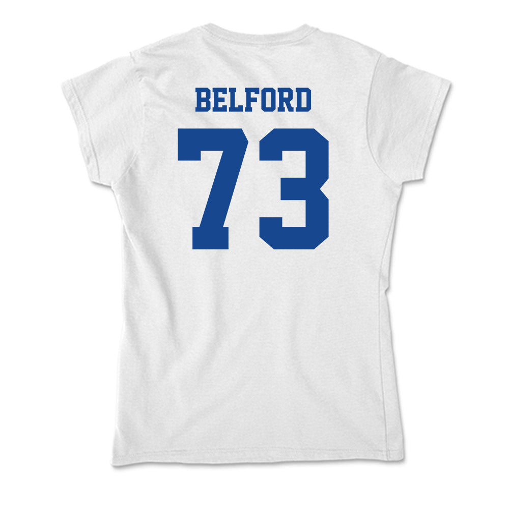 CNU - NCAA Football : Andrew Belford - Soft Style Women’s T-Shirt-1