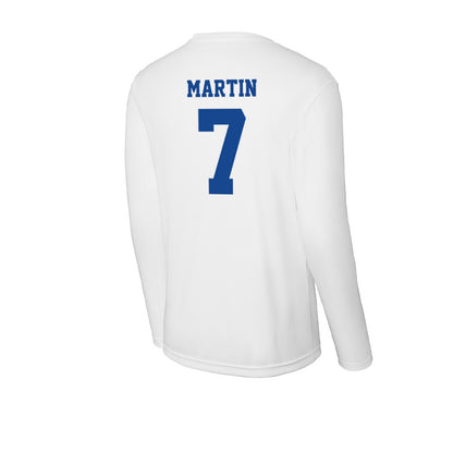 CNU - NCAA Football : Noah Martin - Activewear Long Sleeve T-Shirt-1