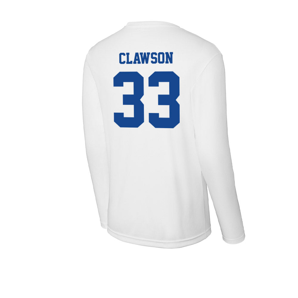 CNU - NCAA Football : Charlie Clawson - Activewear Long Sleeve T-Shirt-1