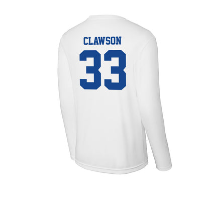 CNU - NCAA Football : Charlie Clawson - Activewear Long Sleeve T-Shirt-1