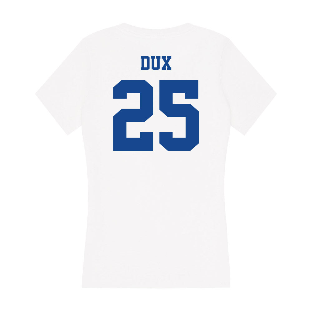 CNU - NCAA Baseball : Marcus Dux - Women's V-Neck T-Shirt-1