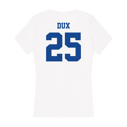 CNU - NCAA Baseball : Marcus Dux - Women's V-Neck T-Shirt-1