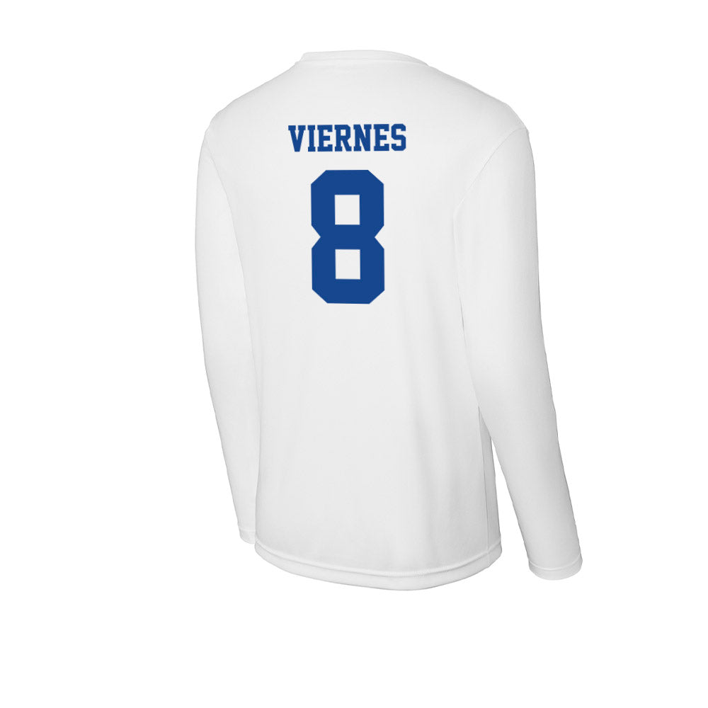 CNU - NCAA Football : Jayson Viernes - Activewear Long Sleeve T-Shirt-1