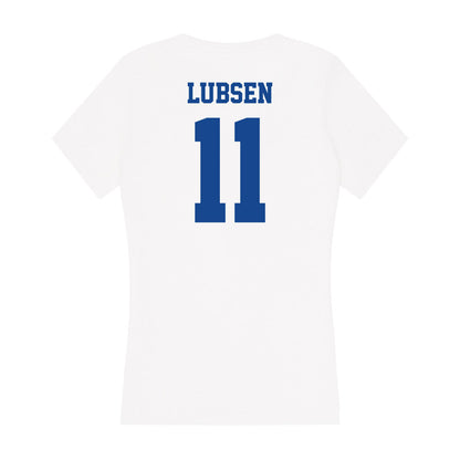 CNU - NCAA Baseball : Lincoln Lubsen - Women's V-Neck T-Shirt-1