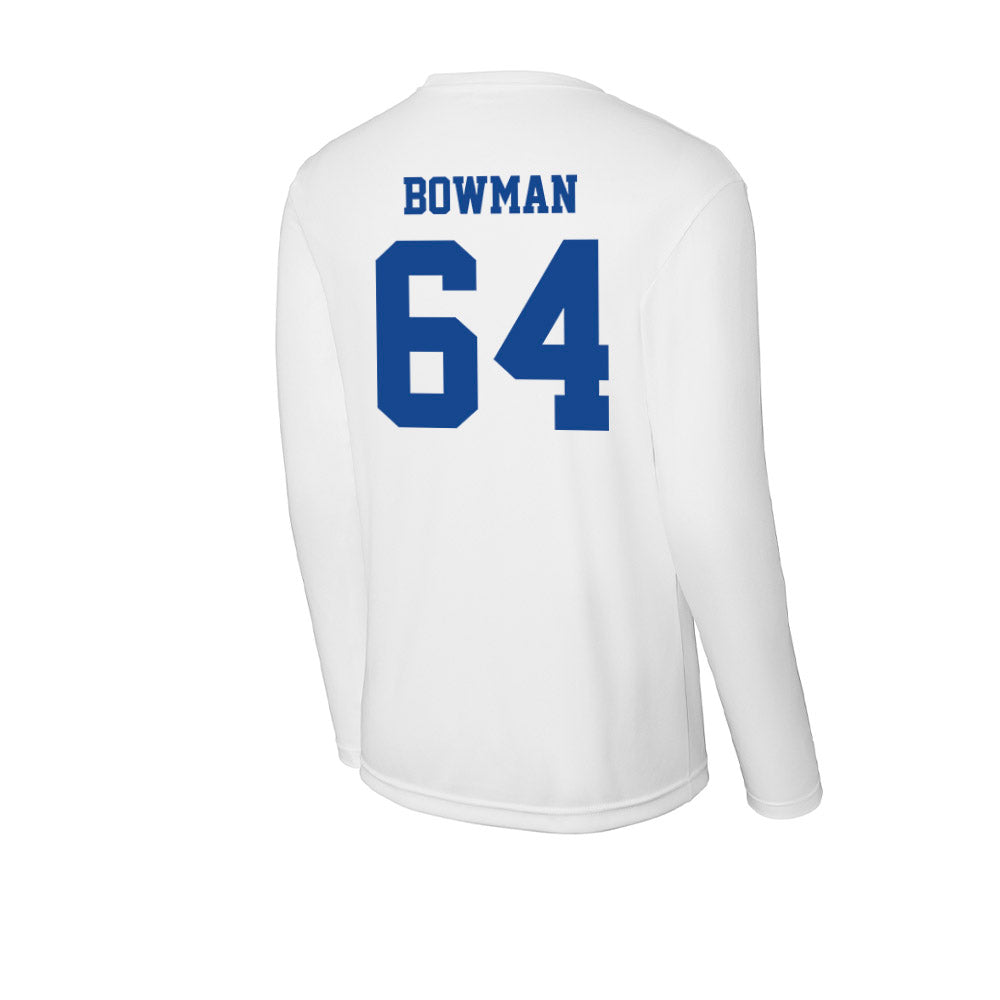 CNU - NCAA Football : Easton Bowman - Activewear Long Sleeve T-Shirt-1