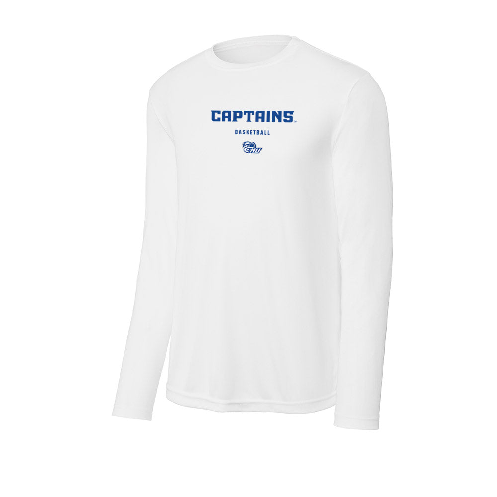 CNU - NCAA Men's Basketball : Jason Ofcarcik - Activewear Long Sleeve T-Shirt-0