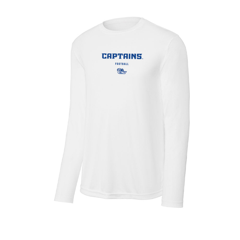 CNU - NCAA Football : Noah Martin - Activewear Long Sleeve T-Shirt-0