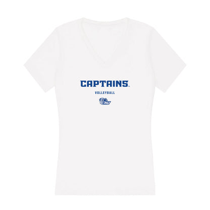 CNU - NCAA Women's Volleyball : Kensie Price - Women's V-Neck T-Shirt-0