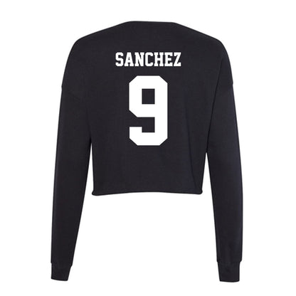 New Mexico - NCAA Women's Soccer : Savanah Sanchez - Women's Cropped Crew Fleece-1