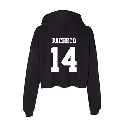 New Mexico - NCAA Softball : Mya Pacheco - Women's Crop Fleece Hoodie-1