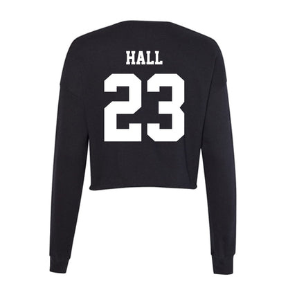 New Mexico - NCAA Men's Basketball : Jake Hall - Women's Cropped Crew Fleece-1
