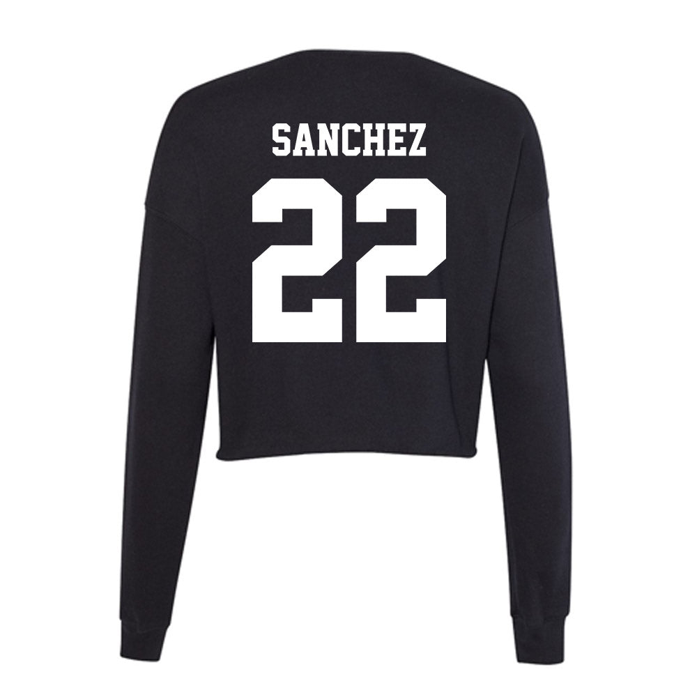 New Mexico - NCAA Women's Soccer : Savanah Sanchez - Women's Cropped Crew Fleece-1