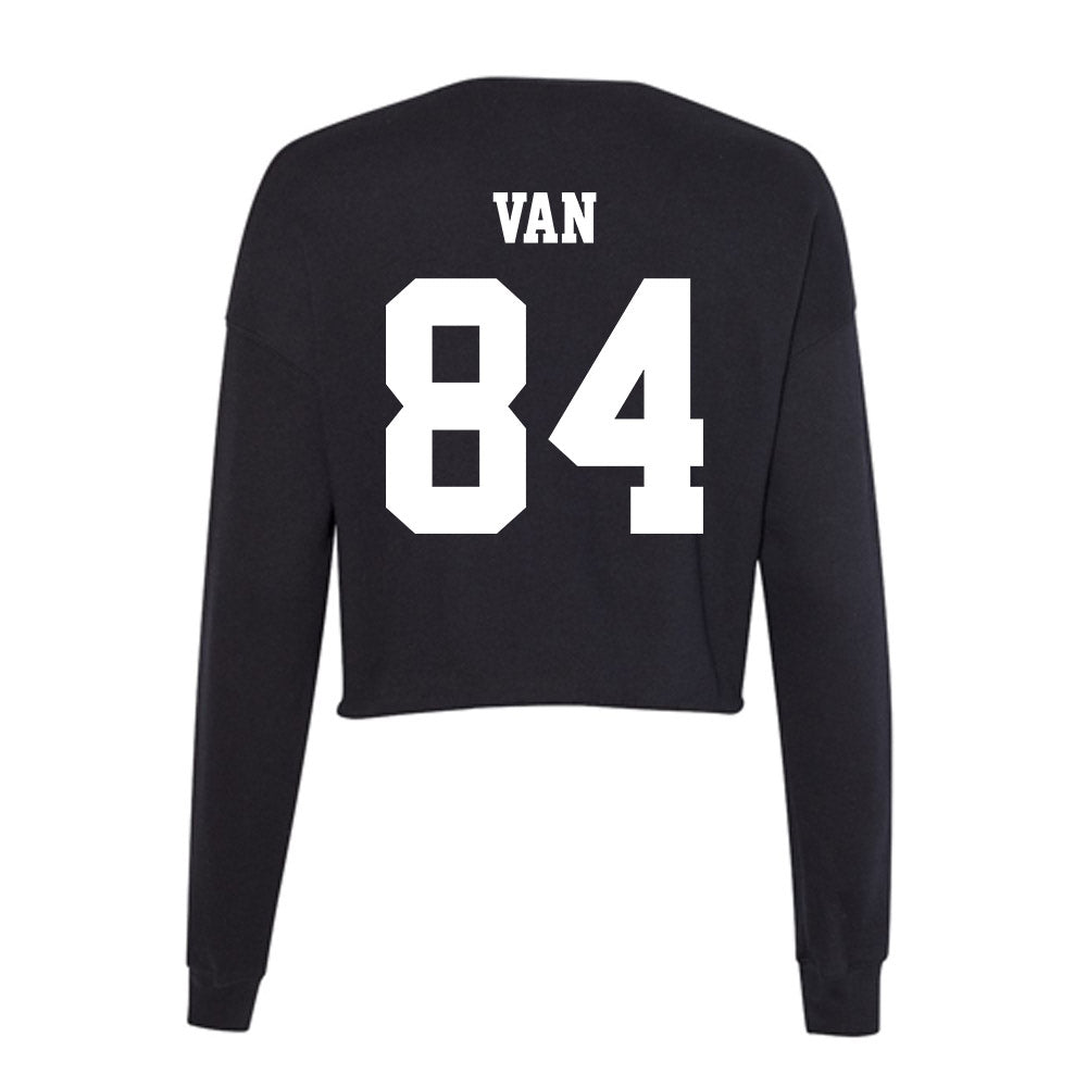 New Mexico - NCAA Football : Xavier Van - Women's Cropped Crew Fleece-1