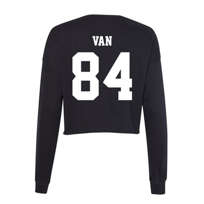 New Mexico - NCAA Football : Xavier Van - Women's Cropped Crew Fleece-1