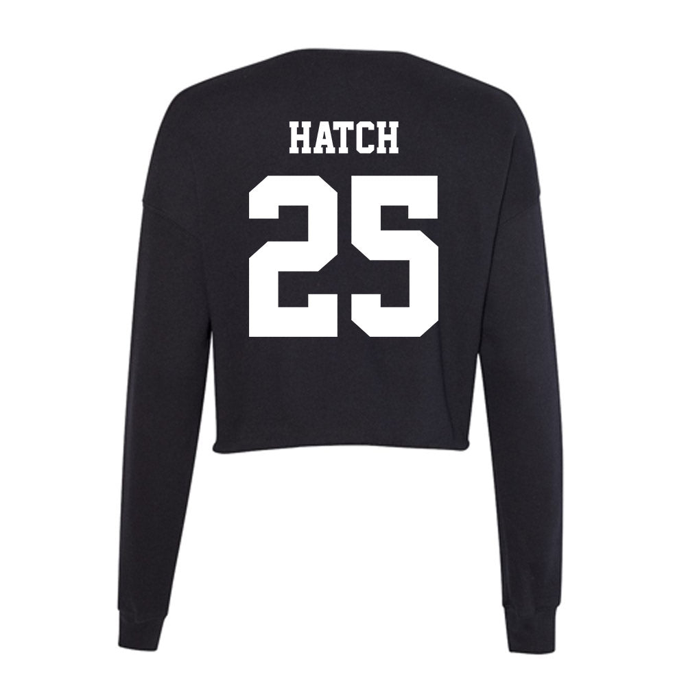 New Mexico - NCAA Football : Hyrum Hatch - Women's Cropped Crew Fleece-1