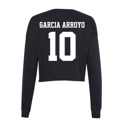  - NCAA Women's Golf : Maria Garcia Arroyo - Women's Cropped Crew Fleece-1