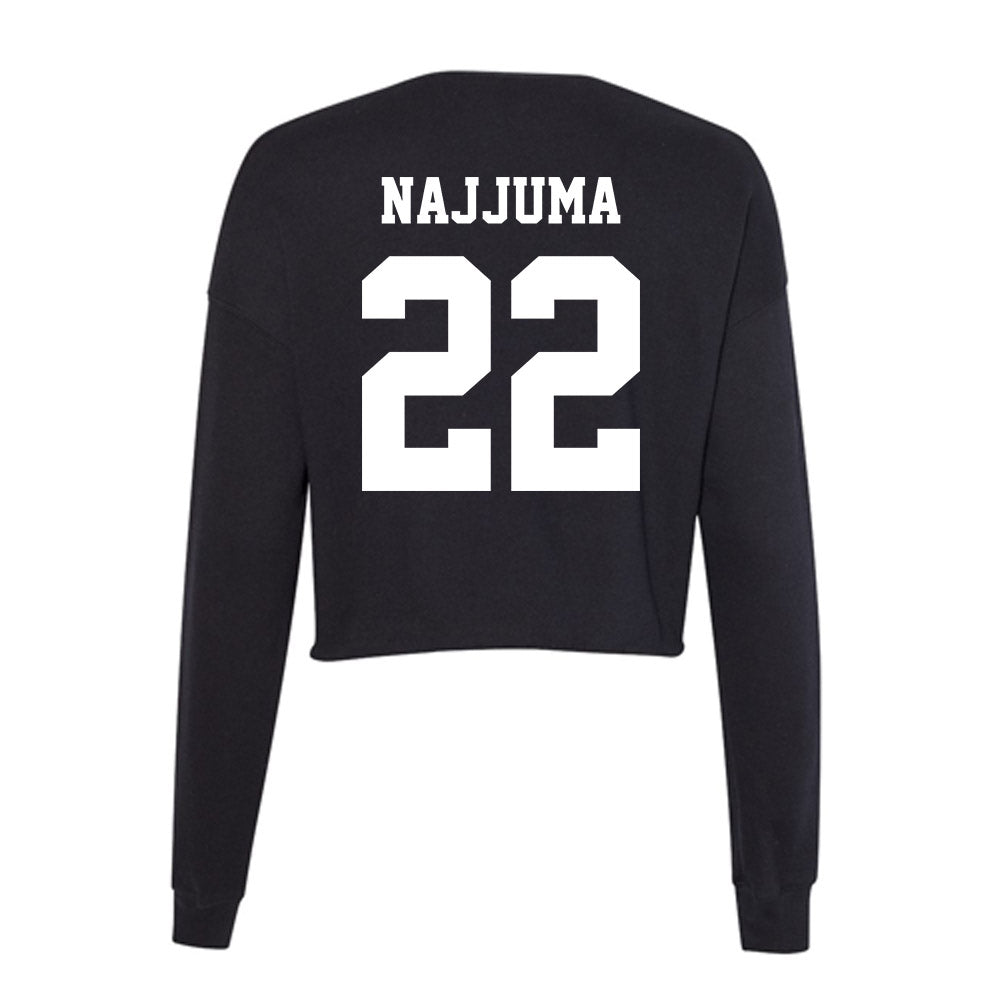 New Mexico - NCAA Women's Basketball : Maria Najjuma - Women's Cropped Crew Fleece-1