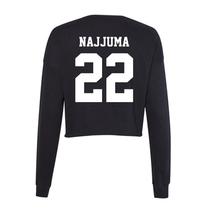 New Mexico - NCAA Women's Basketball : Maria Najjuma - Women's Cropped Crew Fleece-1