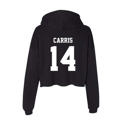 New Mexico - NCAA Baseball : Akili Carris - Women's Crop Fleece Hoodie-1