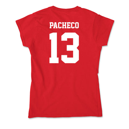  - NCAA Softball : Mya Pacheco - Soft Style Women’s T-Shirt-1