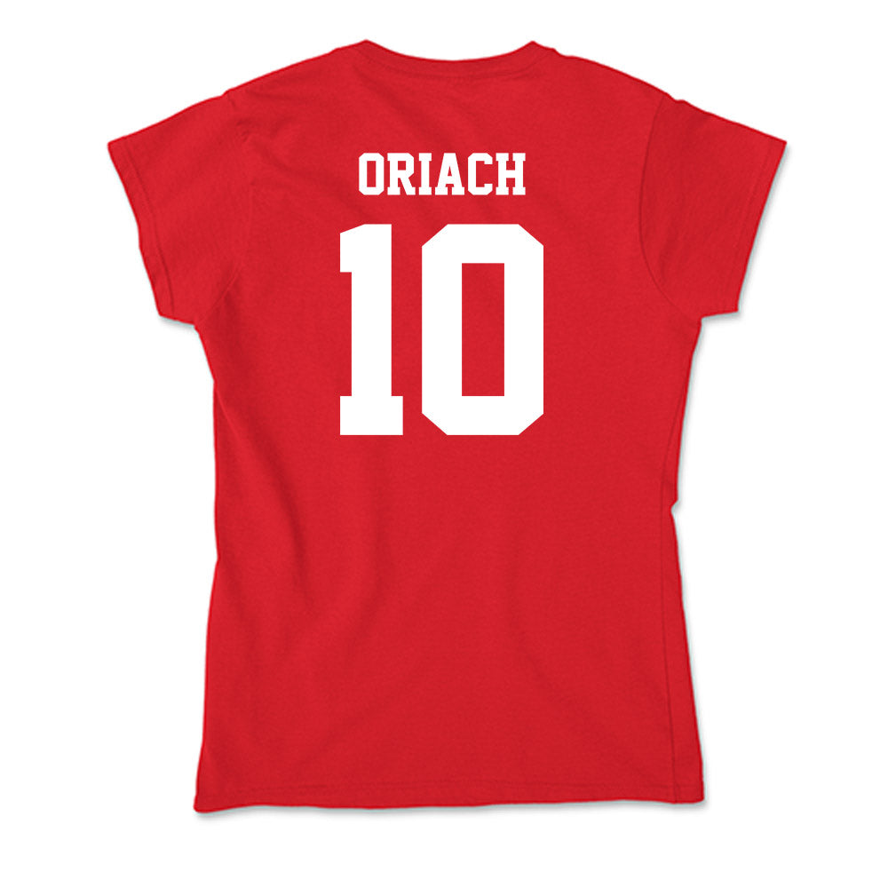 New Mexico - NCAA Baseball : Jordy Oriach - Soft Style Women’s T-Shirt-1