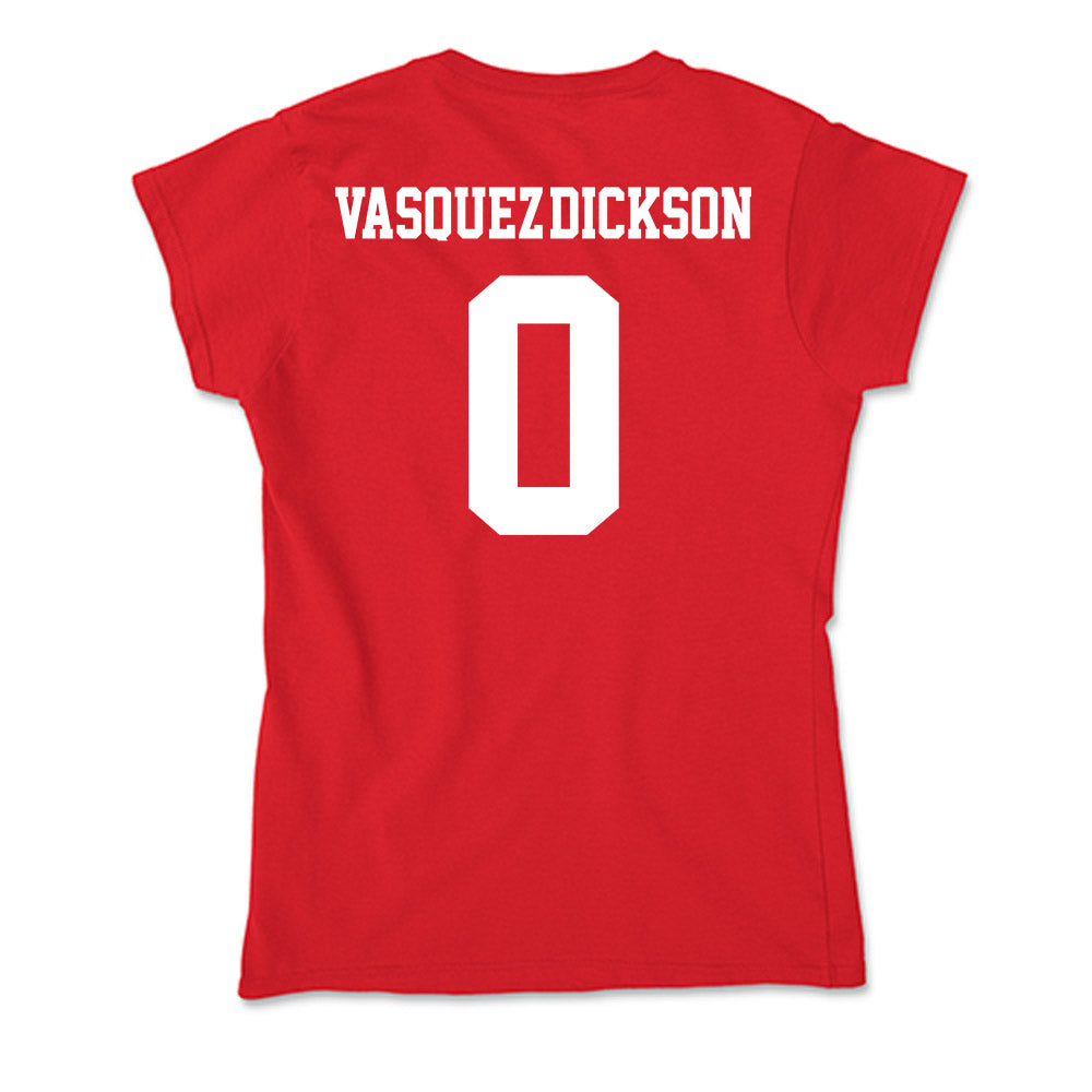 New Mexico - NCAA Softball : DeNae Vasquez-Dickson - Soft Style Women’s T-Shirt-1