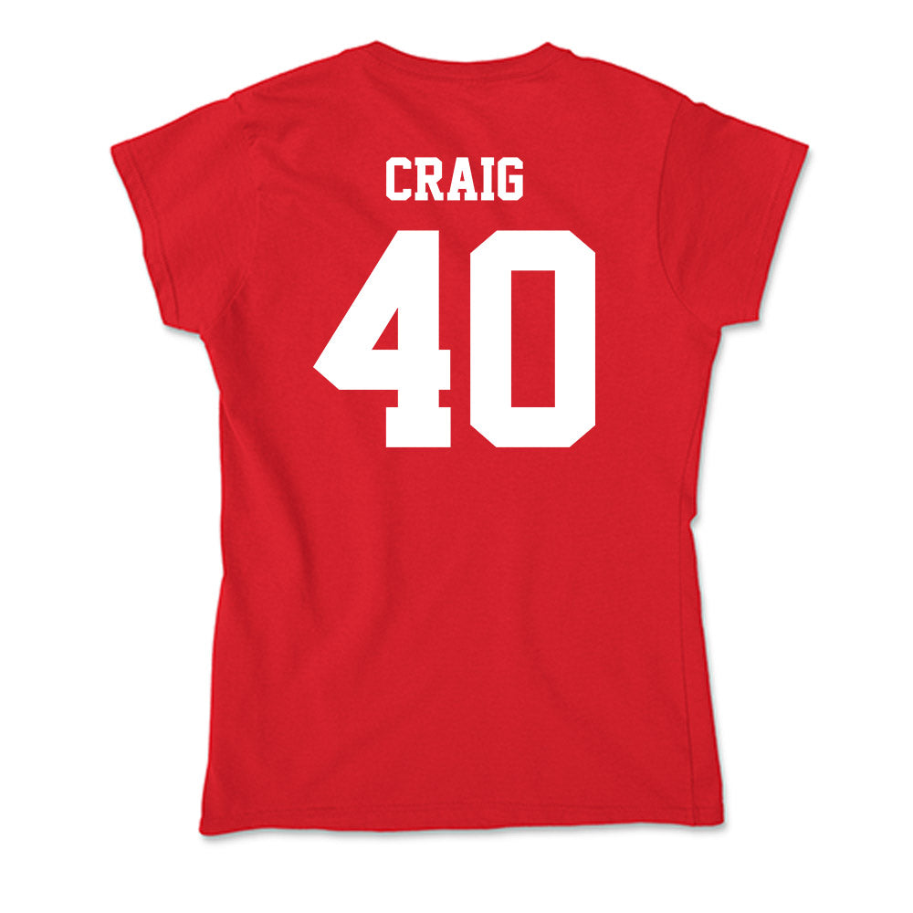 New Mexico - NCAA Women's Basketball : Clarissa Craig - Soft Style Women’s T-Shirt-1