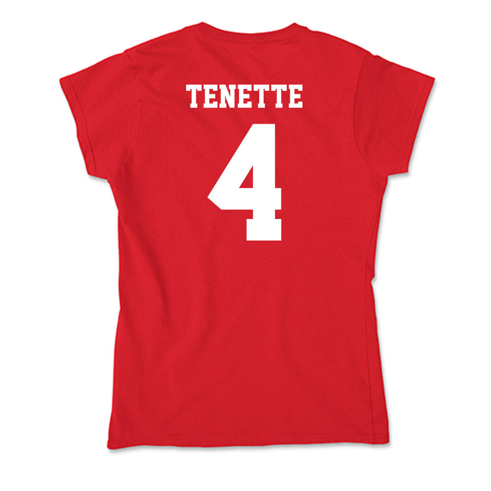 New Mexico - NCAA Men's Basketball : Uriah Tenette - Soft Style Women’s T-Shirt-1