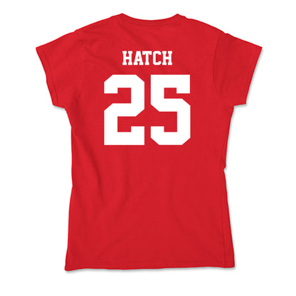 New Mexico - NCAA Football : Hyrum Hatch - Soft Style Women’s T-Shirt-1