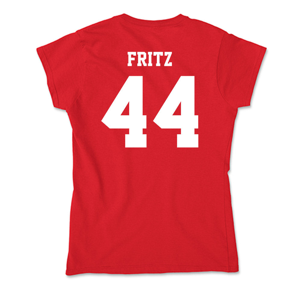 New Mexico - NCAA Softball : Natalie Fritz - Soft Style Women’s T-Shirt-1