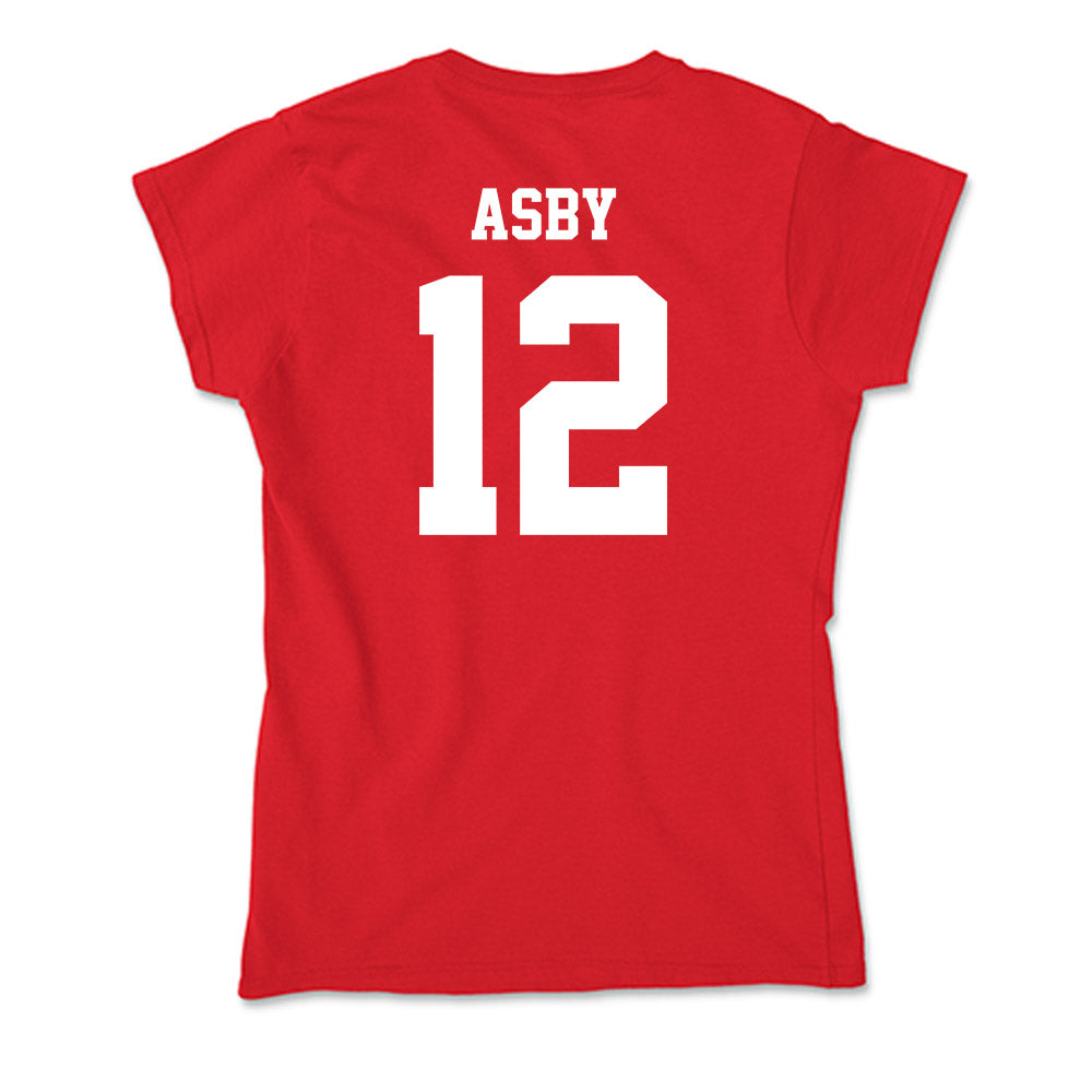 New Mexico - NCAA Baseball : Will Asby - Soft Style Women’s T-Shirt-1