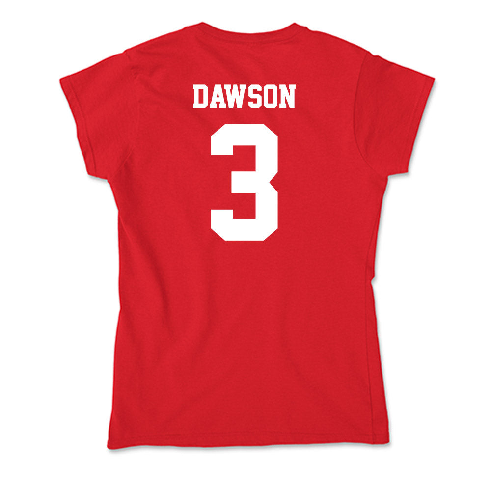 New Mexico - NCAA Softball : Ella Dawson - Soft Style Women’s T-Shirt-1