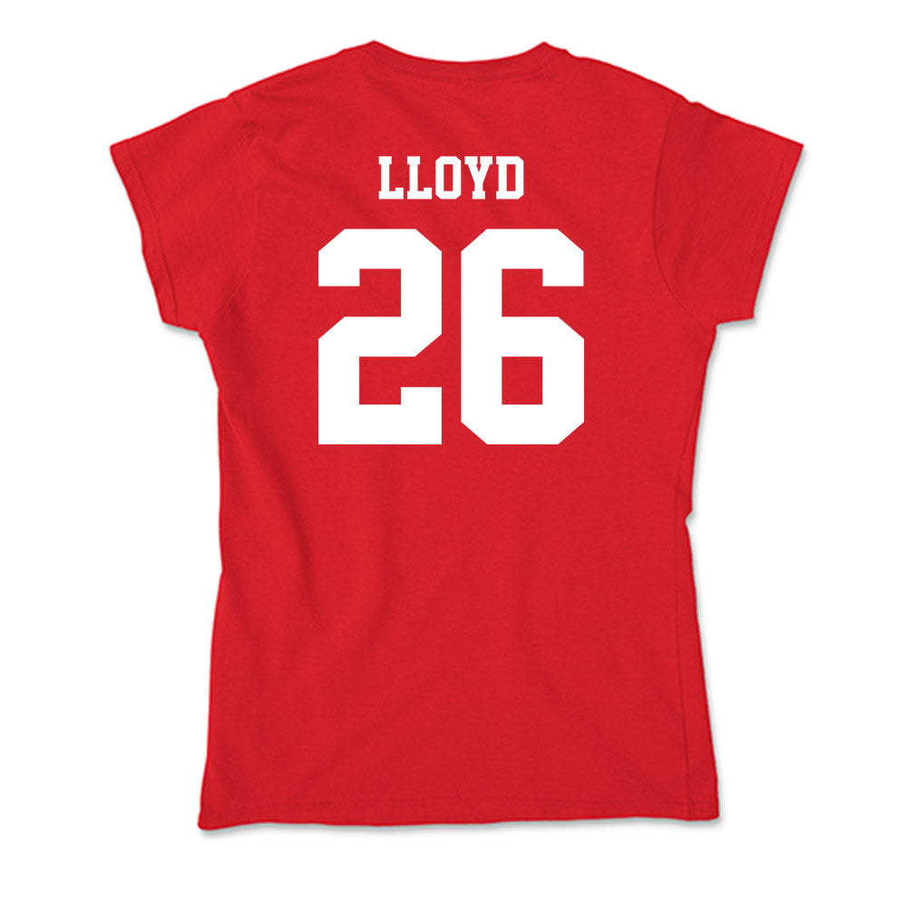 New Mexico - NCAA Softball : Jasmyn Lloyd - Soft Style Women’s T-Shirt-1