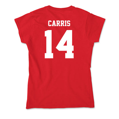 New Mexico - NCAA Baseball : Akili Carris - Soft Style Women’s T-Shirt-1