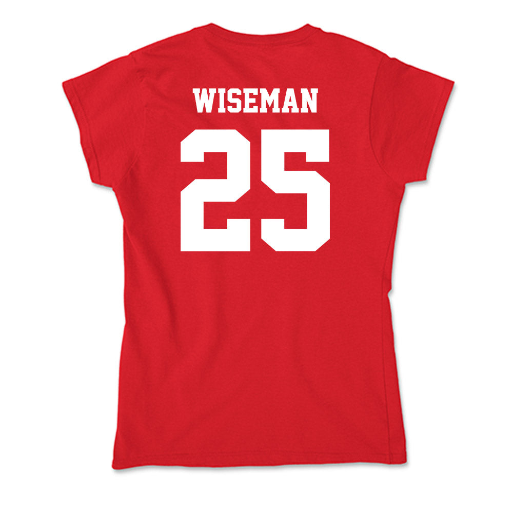 New Mexico - NCAA Baseball : Luke Wiseman - Soft Style Women’s T-Shirt-1