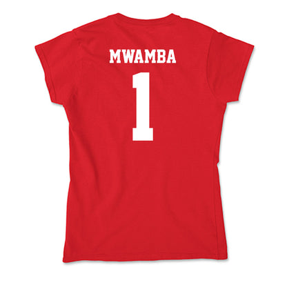 New Mexico - NCAA Women's Basketball : Lydie Mwamba - Soft Style Women’s T-Shirt-1