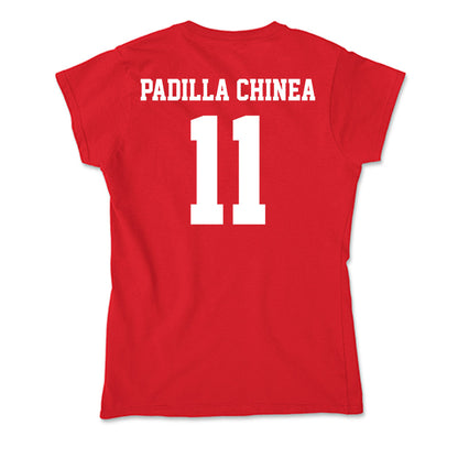 New Mexico - NCAA Women's Basketball : Nayli Padilla Chinea - Soft Style Women’s T-Shirt-1