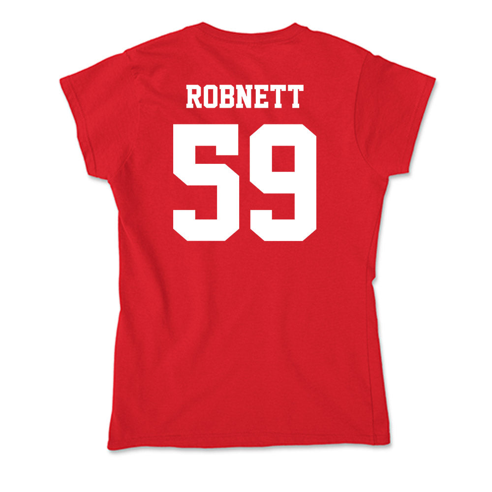 New Mexico - NCAA Football : Kaden Robnett - Soft Style Women’s T-Shirt-1