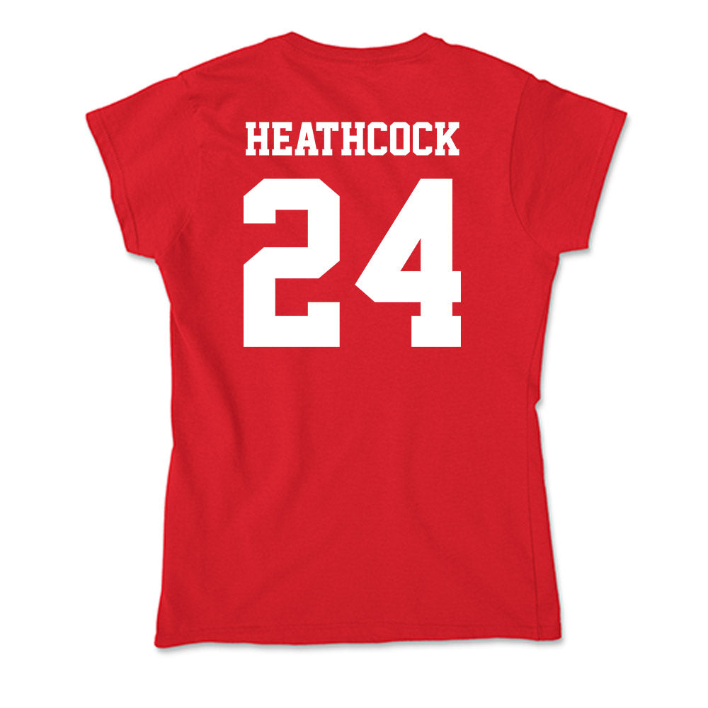 New Mexico - NCAA Softball : Georgia Heathcock - Soft Style Women’s T-Shirt-1