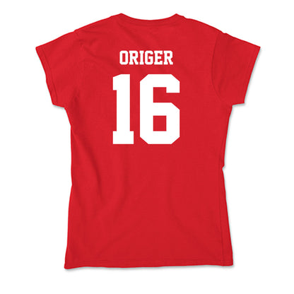 New Mexico - NCAA Baseball : Grant Origer - Soft Style Women’s T-Shirt-1