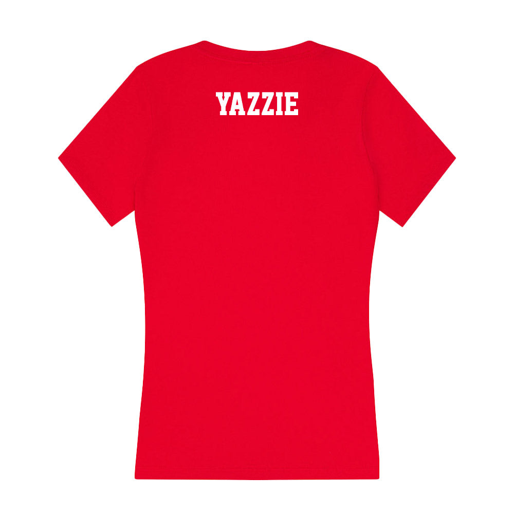 New Mexico - NCAA Women's Swimming & Diving : Kaylah Yazzie - Women's V-Neck T-Shirt-1