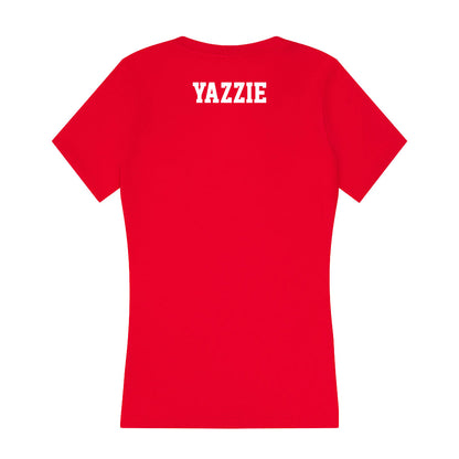 New Mexico - NCAA Women's Swimming & Diving : Kaylah Yazzie - Women's V-Neck T-Shirt-1