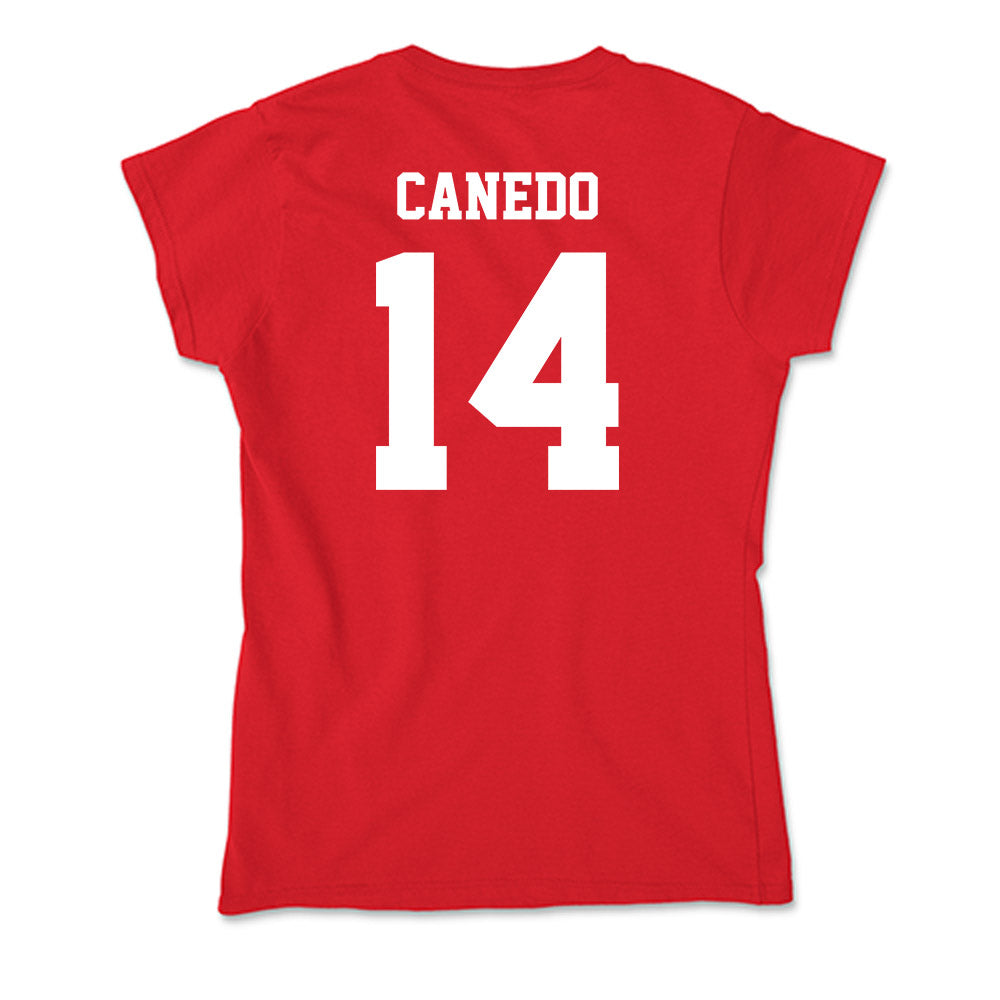 New Mexico - NCAA Women's Volleyball : Camila Canedo - Soft Style Women’s T-Shirt-1