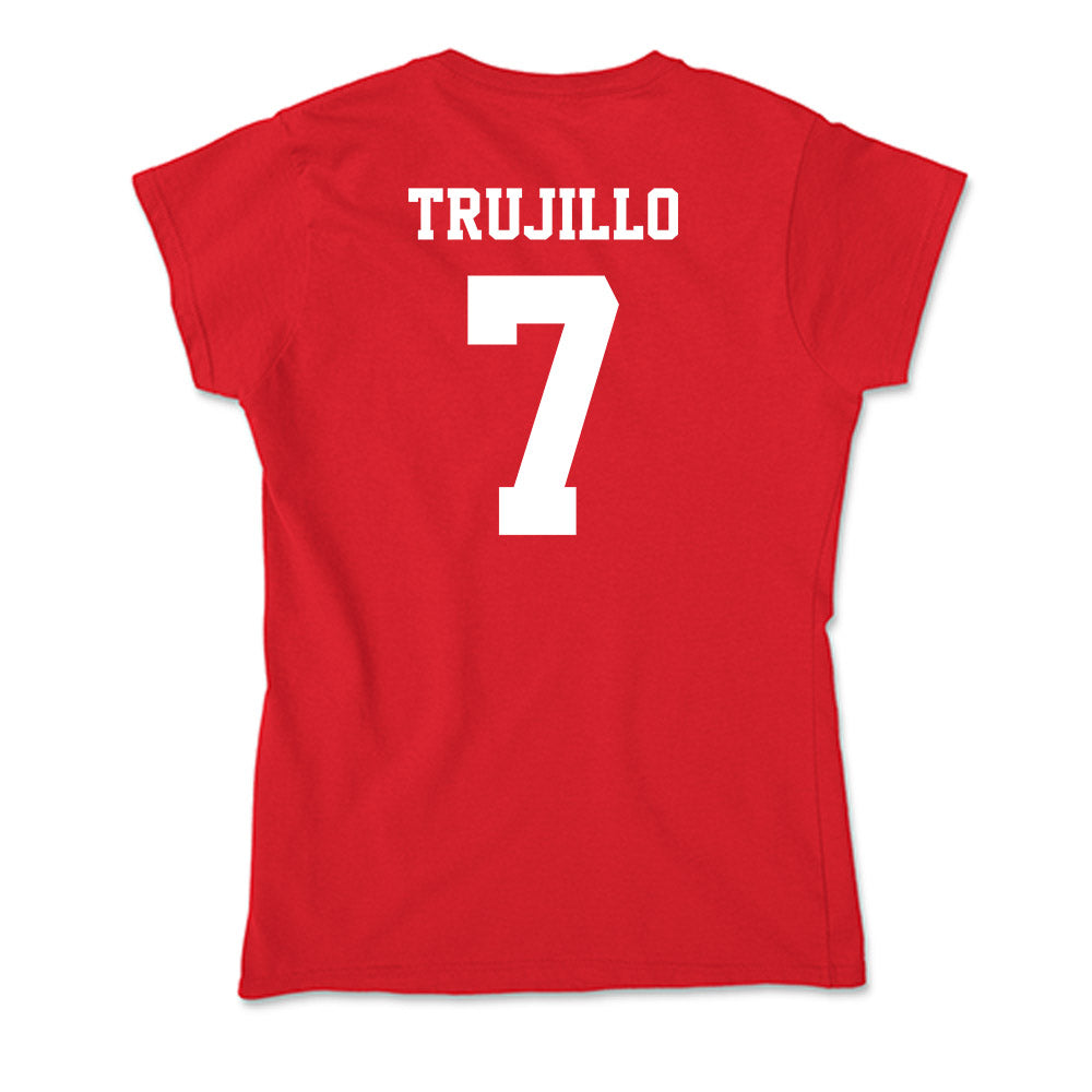 New Mexico - NCAA Football : Nic Trujillo - Soft Style Women’s T-Shirt-1