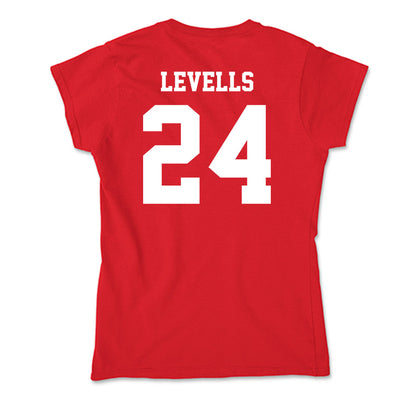 New Mexico - NCAA Football : Bear Levells - Soft Style Women’s T-Shirt-1