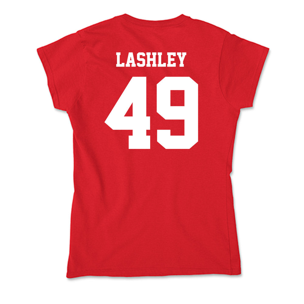  - NCAA Football : Matthew Lashley - Soft Style Women’s T-Shirt-1